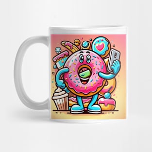 Donut Selfie Mug